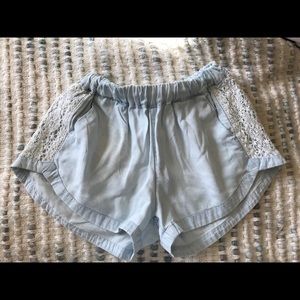 LACE SHORTS